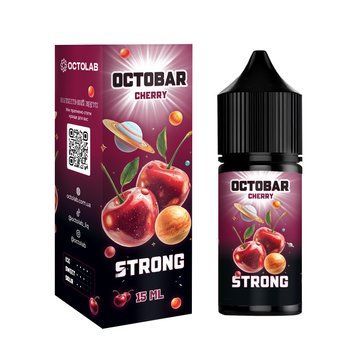 Рідина Octobar Strong Cherry (Вишня) 30ml (набір компонентів) 460005 фото