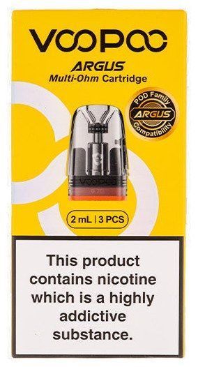 Картридж VooPoo Argus Multi-Ohm Cartridge 0.7/1.0 Ом 2ml VOOPOO-ARGUS-MULTIOHM-2ML фото