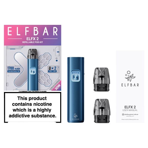 POD-система Elf Bar ELFX 2 - Matte Black 22628 фото