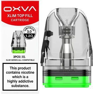 Картридж OXVA Xlim Unitech 3.0 Cartridge 2ml 1.2 Ом (3 шт) OXVA-XLIM-UNITECH3-12-2ML фото