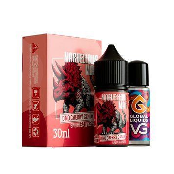 Жидкость Marvellous Max Dino Cherry Candy (Вишневая Конфета) 30ml (набор компонентов) 460941 фото