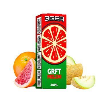 Жидкость 3Ger Grapefruit Melon (Грейпфрут Дыня) 30ml (набор компонентов) 460282 фото