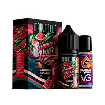 Жидкость Marvellous Summer Vibes Watermelon Smootie (Арбузное Смузи) 30ml (набор компонентов) 460961 фото