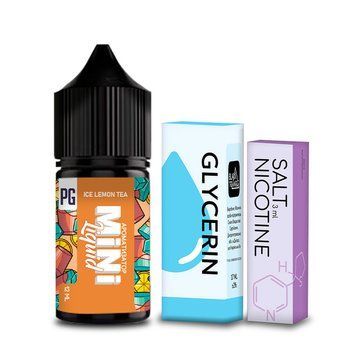 Жидкость Mini Liquid Ice Lemon Tea (Лимонный Чай со Льдом) 30ml (набор компонентов) 460151 фото