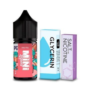 Рідина Mini Liquid Cold Tea (Холодний Чай) 30ml (набір компонентів) 460151 фото