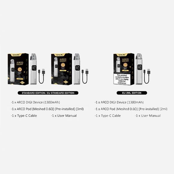 POD-система SMOK Arco Digi - Lake Blue 22977 фото