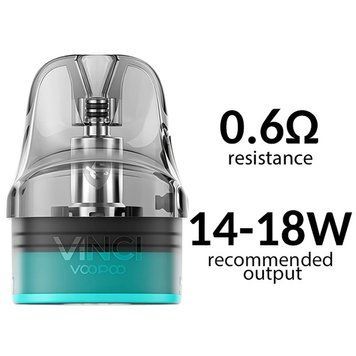 Картридж VooPoo Vinci S 4.5 мл 0.6 Ом 7567031 фото