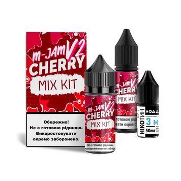 Жидкость Flavorlab M-JAM V2 Cherry (Вишня) 30ml (набор компонентов) 460331 фото