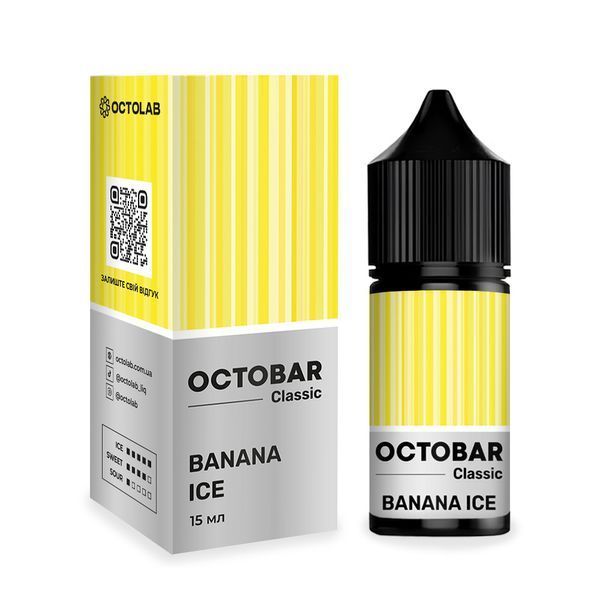 Жидкость Octobar Classic Banana Ice 30ml (набор компонентов) 460025 фото