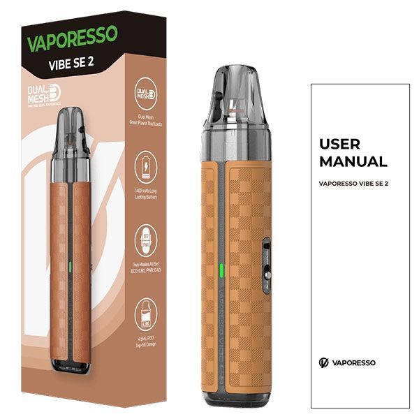 POD-система Vaporesso Vibe SE 2 1400 mAh - Gleaming Grey 23134 фото