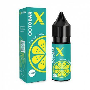Жидкость Octobar X Lemon Mint (Лимон Мята) 15ml (набор компонентов) 459986 фото