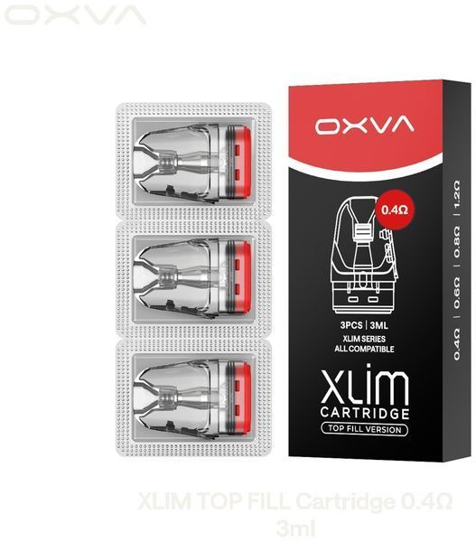 Картридж OXVA Xlim v3 Cartridge 3ml 0.4 Ом OXVA-XLIMV3-CART-04-3ML фото
