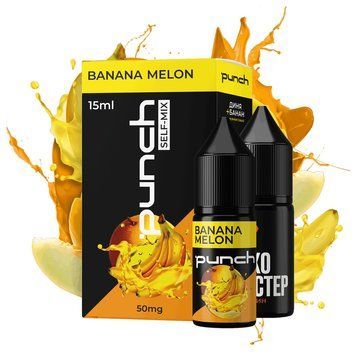 Рідина Punch Banana Melon (Банан Диня) 15ml (набір компонентів) 460408 фото